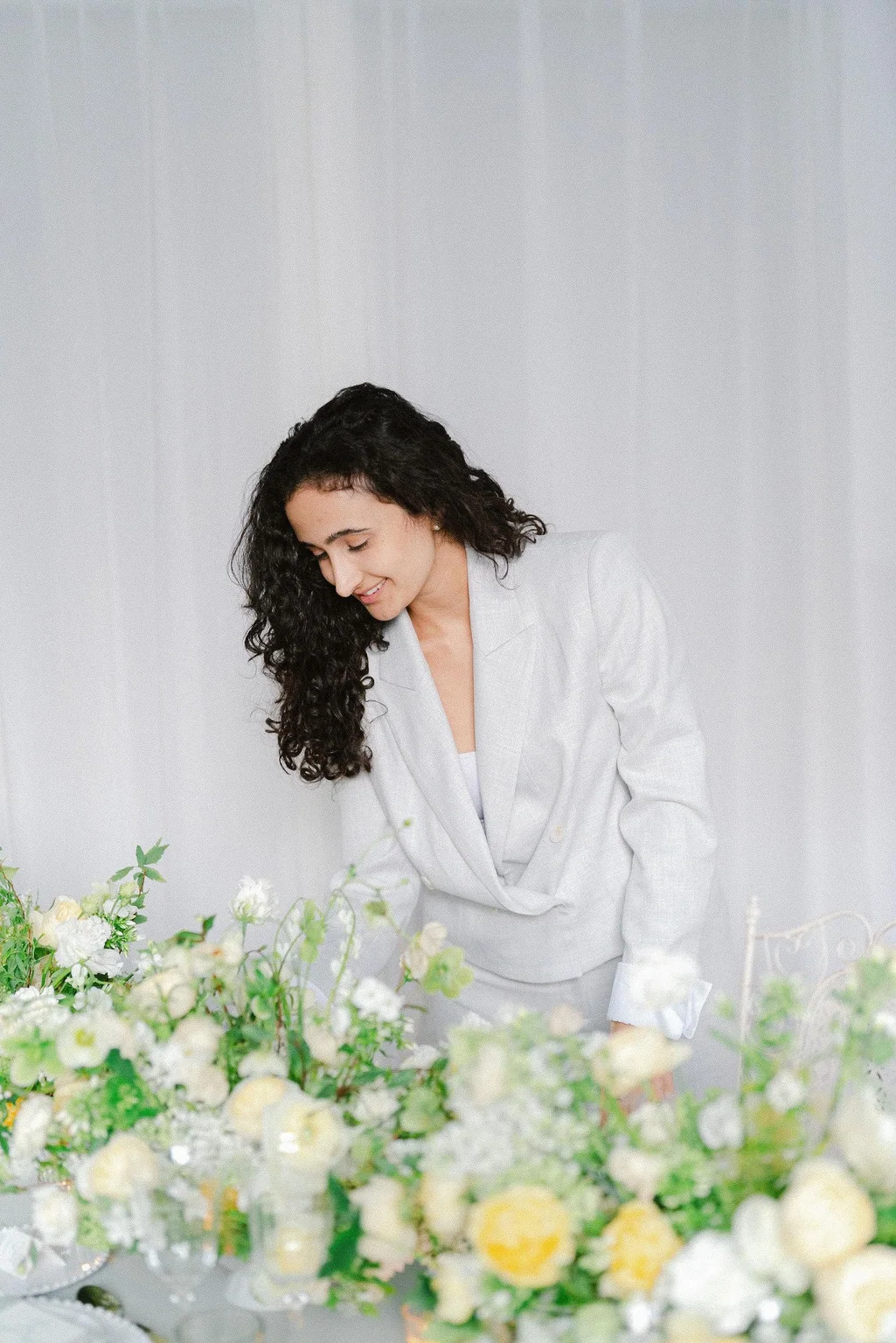 Portrait of event designer Jinane Baaklini